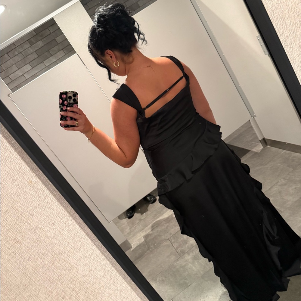Azazie Black Wedding Dress